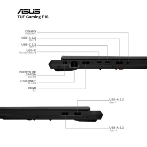 Laptop ASUS TUF Gaming F16 Intel Core i7 14650HX TEC 2